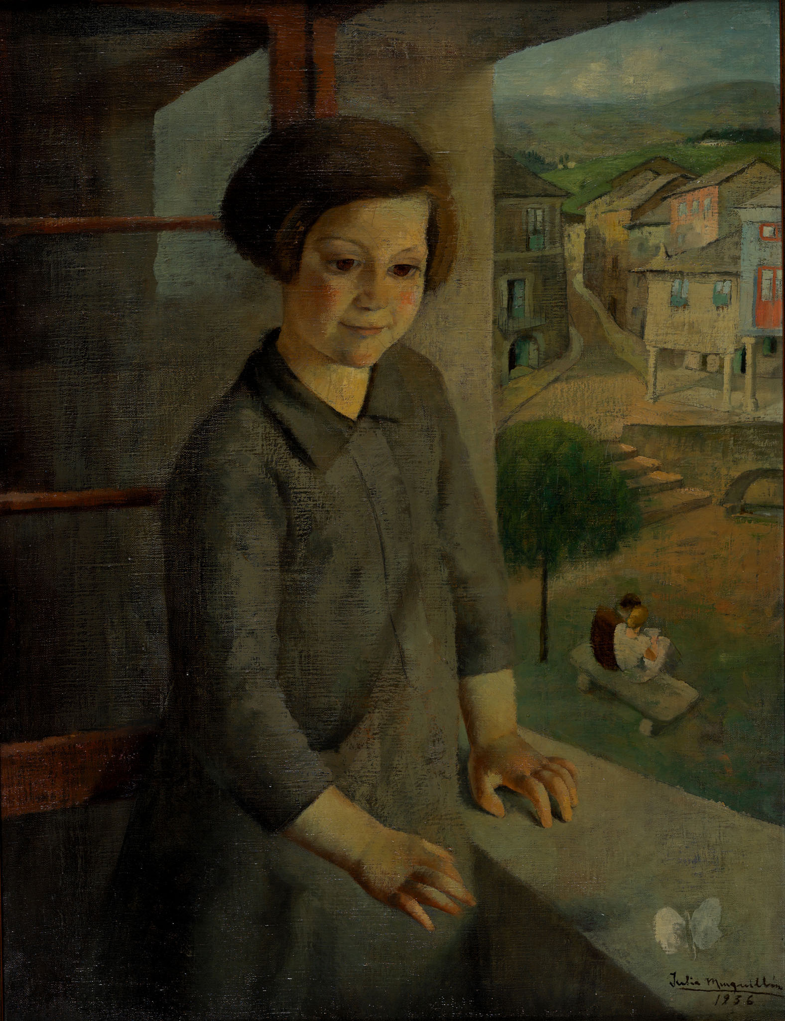 Julia Minguillón. <i>A nena e a volvoreta</i>. 1936 
